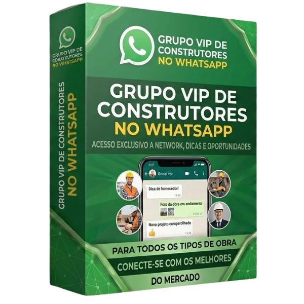 Grupo VIP de Construtores no WhatsApp