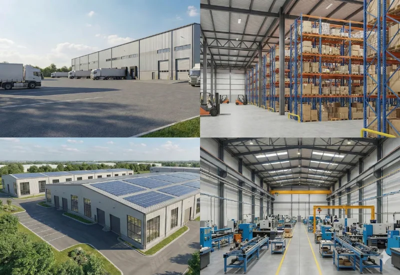 Projetos de Galpões Industriais e Logísticos