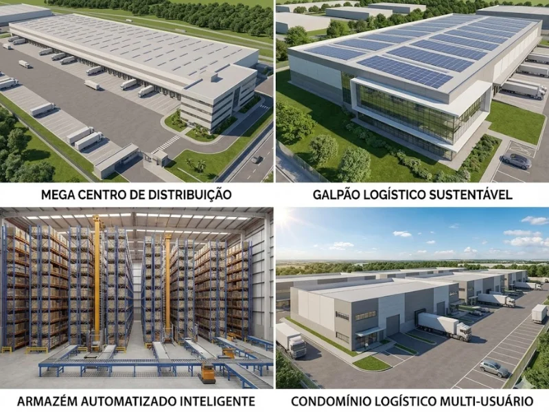 Galpões de Depósito/Logística